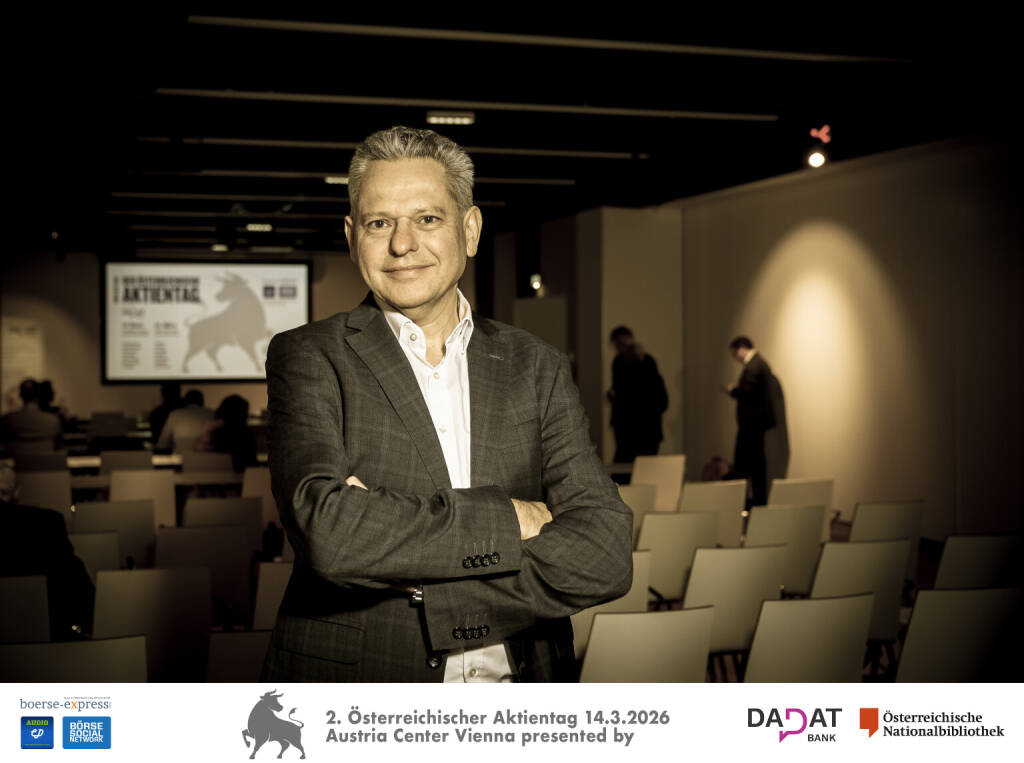 Paul Fink, CEO ADX Energy, Bild: Martina Draper für kapitalmarkt-stimme.at (16.03.2026) 