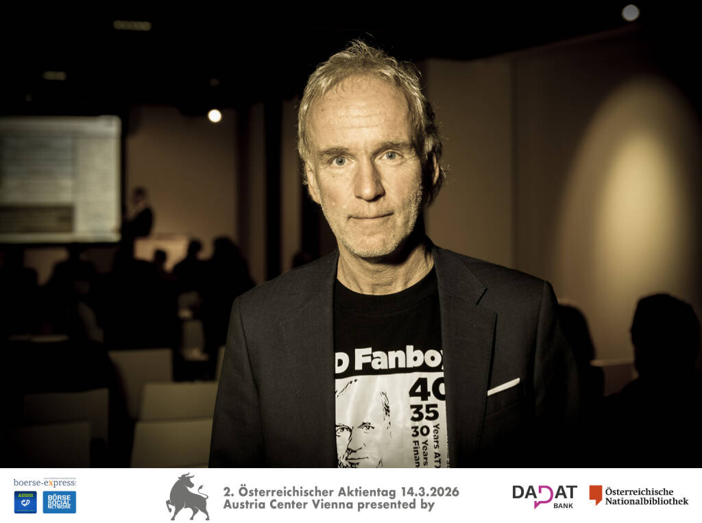 Christian Drastil, Börse Social Network, Audio-cd.at, Bild: Martina Draper für kapitalmarkt-stimme.at (16.03.2026) 