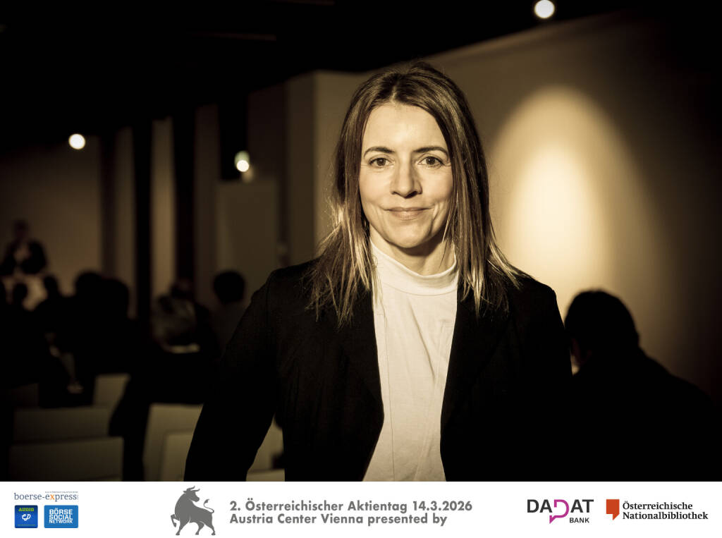 Christine Petzwinkler, Börse Social Network, Bild: Martina Draper für kapitalmarkt-stimme.at (16.03.2026) 