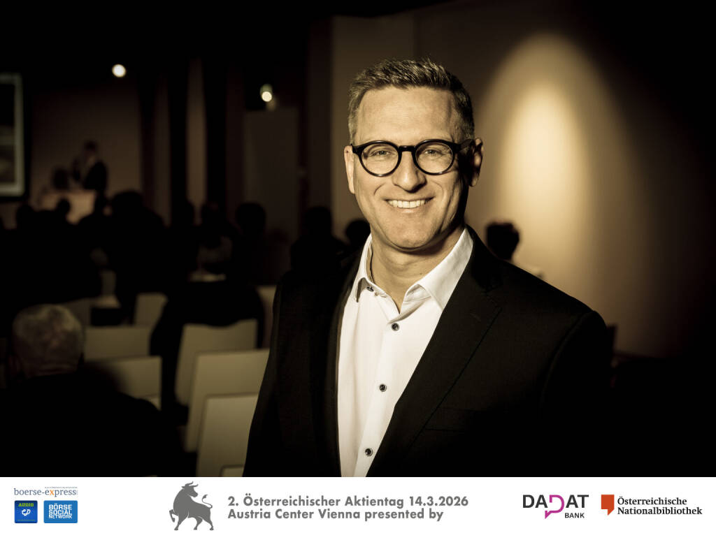 Jan Häupler, CFO oekostrom, Bild: Martina Draper für kapitalmarkt-stimme.at (16.03.2026) 