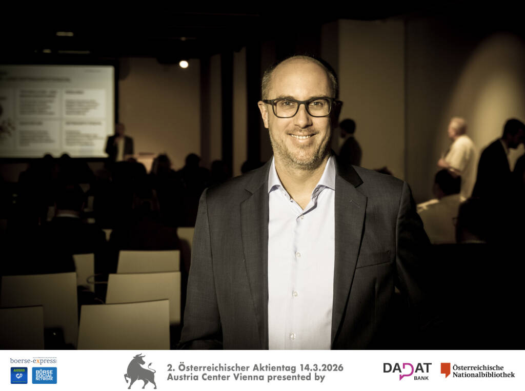 Markus Cserna, Vorstand cyan, Bild: Martina Draper für kapitalmarkt-stimme.at (16.03.2026) 