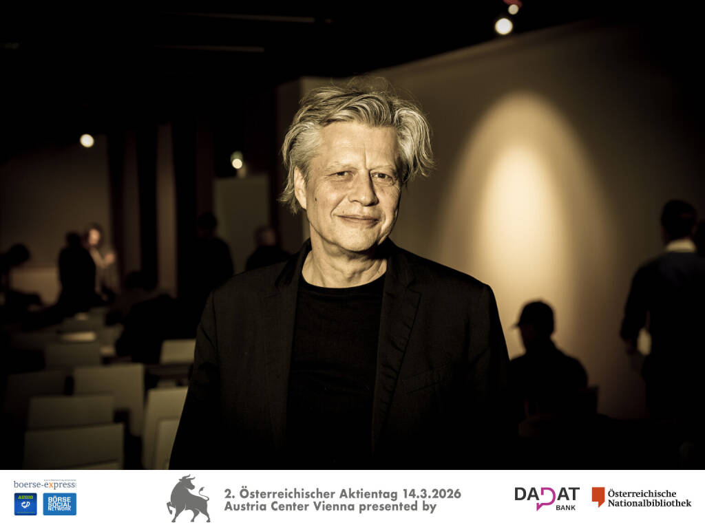 Robert Gillinger, Börse Express, Bild: Martina Draper für kapitalmarkt-stimme.at (16.03.2026) 