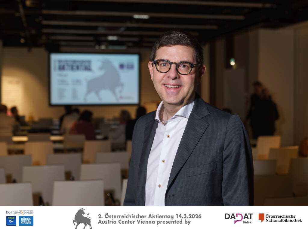 Stefan Marin, IR Frequentis, Bild: Martina Draper für kapitalmarkt-stimme.at  (16.03.2026) 
