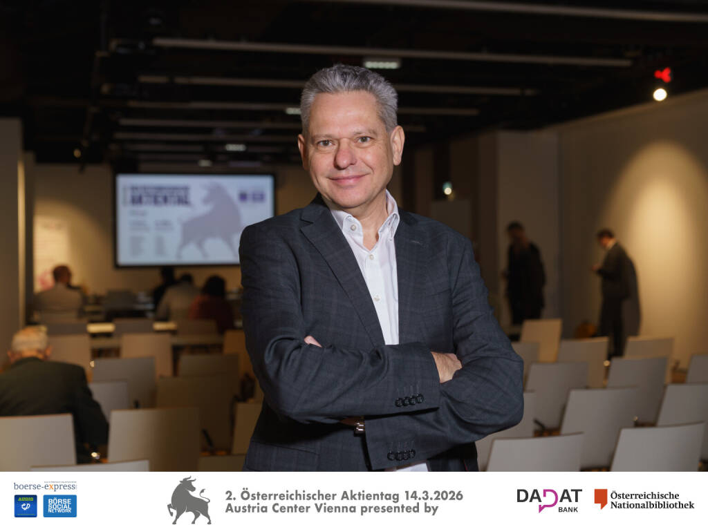 Paul Fink, CEO ADX Energy, Bild: Martina Draper für kapitalmarkt-stimme.at  (16.03.2026) 