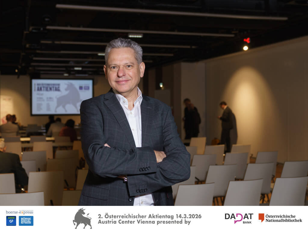 Paul Fink, CEO ADX Energy,, Bild: Martina Draper für kapitalmarkt-stimme.at  (16.03.2026) 