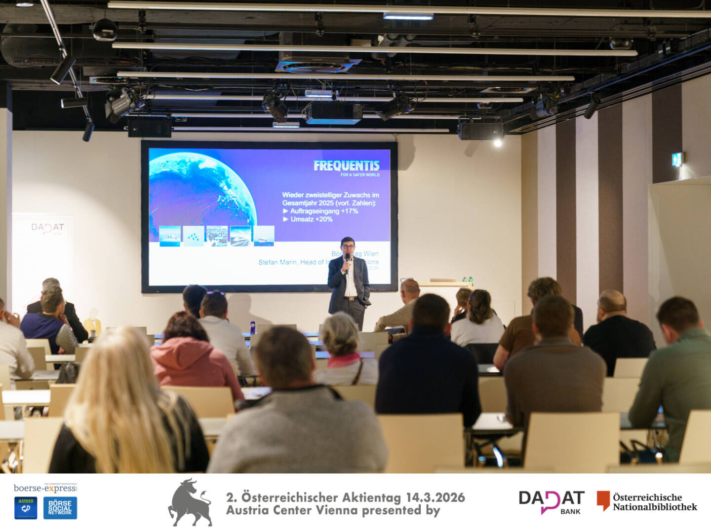 Stefan Marin, IR Frequentis, Bild: Martina Draper f&uuml;r kapitalmarkt-stimme.at 