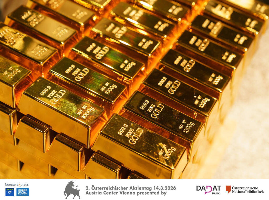 Gold, Gold & CO, Bild: Martina Draper für kapitalmarkt-stimme.at  (16.03.2026) 