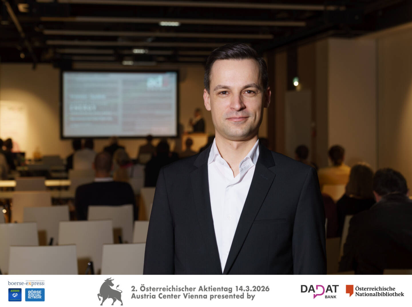 Marco Reiter, IR Strabag, Bild: Martina Draper f&uuml;r kapitalmarkt-stimme.at 