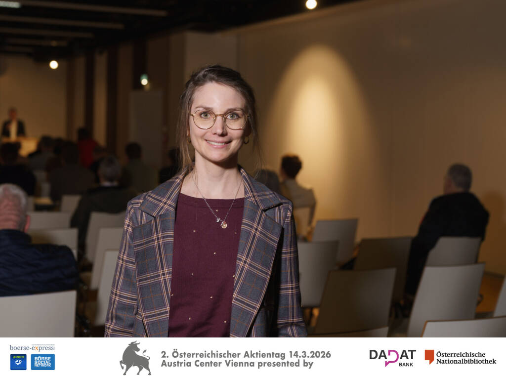 Tanja Maisenberger, IR FACC, Bild: Martina Draper für kapitalmarkt-stimme.at  (16.03.2026) 