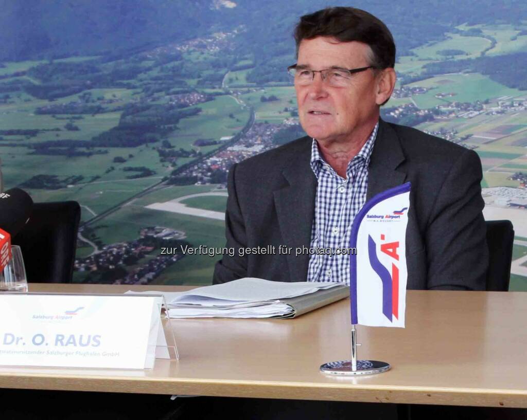 Othmar Raus scheidet nach 10 Jahren aus dem Aufsichtsrat des Salzburger Flughafens aus, dem er seit Juni 2004 angehörte. (16.09.2013) 