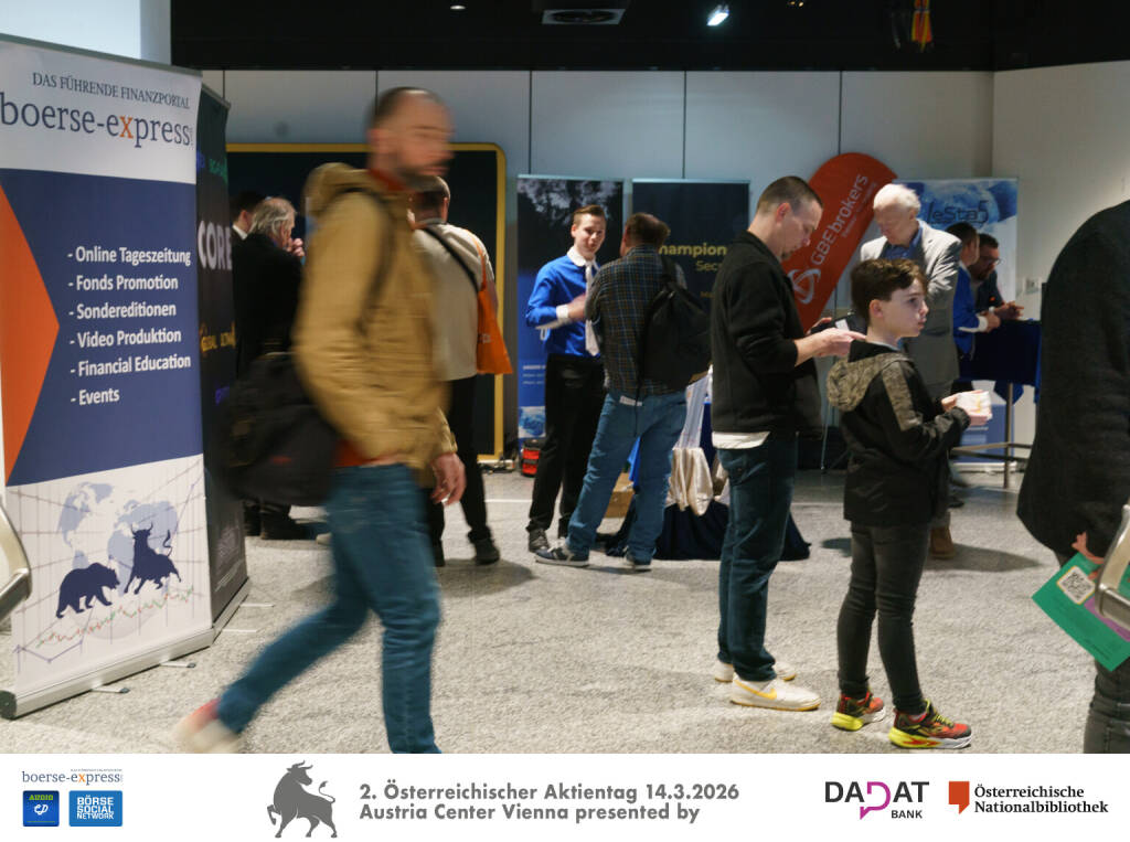 Börsentag Wien mit 2. Österreichischer Aktientag, Bild: Martina Draper für kapitalmarkt-stimme.at  (16.03.2026) 
