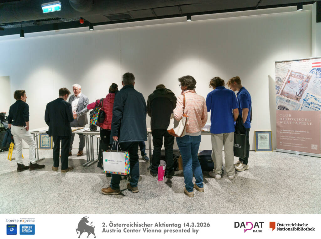 Börsentag Wien mit 2. Österreichischer Aktientag von Börse Express und Börse Social Network, Bild: Martina Draper für kapitalmarkt-stimme.at  (16.03.2026) 