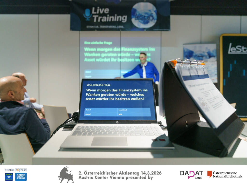Börsentag Wien mit 2. Österreichischer Aktientag von Börse Express und Börse Social Network, Bild: Martina Draper für kapitalmarkt-stimme.at  (16.03.2026) 