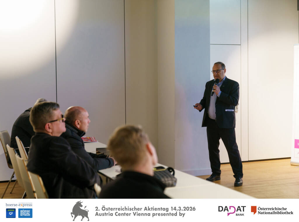 Paul Rettenbacher, IR Polytec, Bild: Martina Draper für kapitalmarkt-stimme.at  (16.03.2026) 