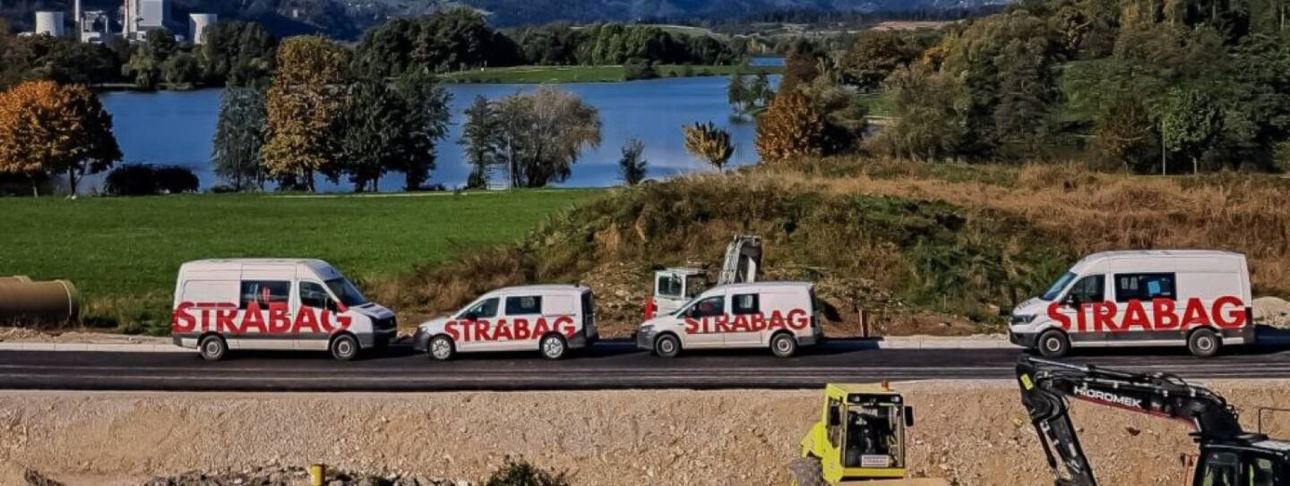 Strabag, Baustelle, Stra&szlig;enbau, Infrastruktur, Fotoquelle: Strabag