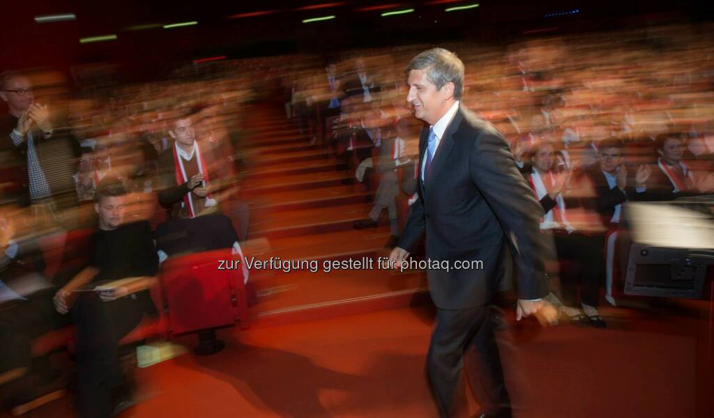 Michael Spindelegger in der Stadthalle (c) ÖVP (17.09.2013)
