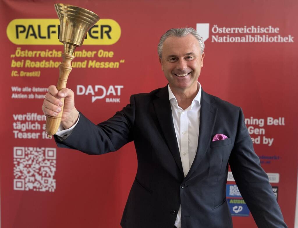 Norbert Hofer läutet die Opening Bell für Donnerstag. Mit dem Vice President von Emerald Horizon spreche ich nicht nur über die avisierte Börsenotiz, sondern auch über Alexander van der Bellen, Herbert Kickl und Hans Peter Doskozil. Morgen live im Börsepeople Podcast (09.04.2026) 