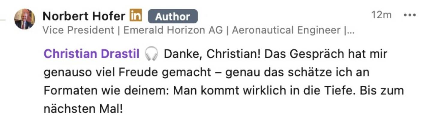 bezogen auf https://www.audio-cd.at/page/podcast/8585/ Norbert Hofer