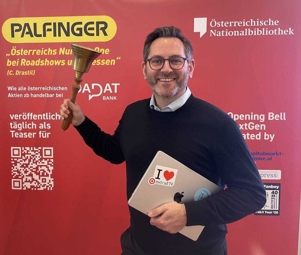 Markus Jordan läutet die Opening Bell für Montag. Der Monatsbeginn an den Börsen ist stets ein beliebter Tag für ETF-Sparpläne und der Gründer von extraETF.com ein perfekter Opener dafür (04.05.2026) 