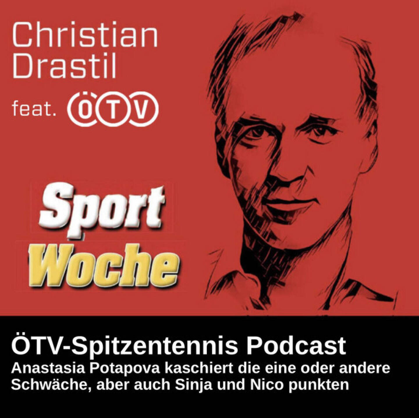 https://open.spotify.com/episode/72EqR2AZayVwZNe9htg17L
SportWoche &Ouml;TV-Spitzentennis Podcast: Anastasia Potapova kaschiert die eine oder andere Schw&auml;che, aber auch Sinja und Nico punkten - <p>Woche 19 brachte einen Rekord im Punkte-Ranking, aber nicht im Platzziffer-Ranking. Die win2day-Spielerin der Woche ist zum 5. Mal Anastasia Potapova, Sinja Kraus ist wieder unter den Top100, Joel Schw&auml;rzler hat ein neues Career High und Nico Hipfl erreichte das M15 Finale in Hurghada.<br>
<br>
SportWoche &Ouml;TV-&Ouml; Top10 seit J&auml;nner unver&auml;ndert zusammengesetzt: Julia Grabher, Sinja Kraus, Anastasia Potapova und Lili Tagger (alphabetische Reihenfolge) bei den Damen sowie Sandro Kopp, Filip Misolic, Lukas Neumayer, Sebastian Ofner, Jurij Rodionov und Joel Schw&auml;rzler bei den Herren sind WTA/ATP-&uuml;bergreifend die Top10 aktuell. In welcher Reihenfolge, das wird im Podcast verraten. <br>
<br>
<a href=https://mumak.me target=_blank>https://mumak.me</a><br>
<a href=https://www.win2day.at target=_blank>https://www.win2day.at</a><br>
<br>
<a href=https://www.audio-cd.at/oetv-spitzentennis target=_blank>https://www.audio-cd.at/oetv-spitzentennis</a><br>
<a href=http://www.sportgeschichte.at/oetv target=_blank>http://www.sportgeschichte.at/oetv</a><br>
Inside In, der &Ouml;TV-Podcast: <a href=https://open.spotify.com/show/7KNsgeD8XyXTsAgCFKfI7Y target=_blank>https://open.spotify.com/show/7KNsgeD8XyXTsAgCFKfI7Y</a> <br>
<a href=https://www.oetv.at target=_blank>https://www.oetv.at</a><br>
Quelle Rankings: Live-Rankings von live-tennis.eu<br>
<br>
Die Marke, Patent, Rechte und das Archiv der SportWoche wurden 2017 von Christian Drastil Comm. erworben, Mehr unter <a href=http://www.sportgeschichte.at target=_blank>http://www.sportgeschichte.at</a> . Der neue SportWoche Podcast ist eingebettet in &bdquo; Wiener B&ouml;rse, Sport, Musik (und mehr)&ldquo; auf <a href=http://www.audio-cd.at target=_blank>http://www.audio-cd.at</a>  und erscheint, wie es in Name SportWoche auch drinsteckt, w&ouml;chentlich. Bewertungen bei Spotify oder Apple machen mir Freude: <a href=http://www.audio-cd.at/spotify target=_blank>http://www.audio-cd.at/spotify</a> , <a href=http://www.audio-cd.at/apple target=_blank>http://www.audio-cd.at/apple</a> . </p>