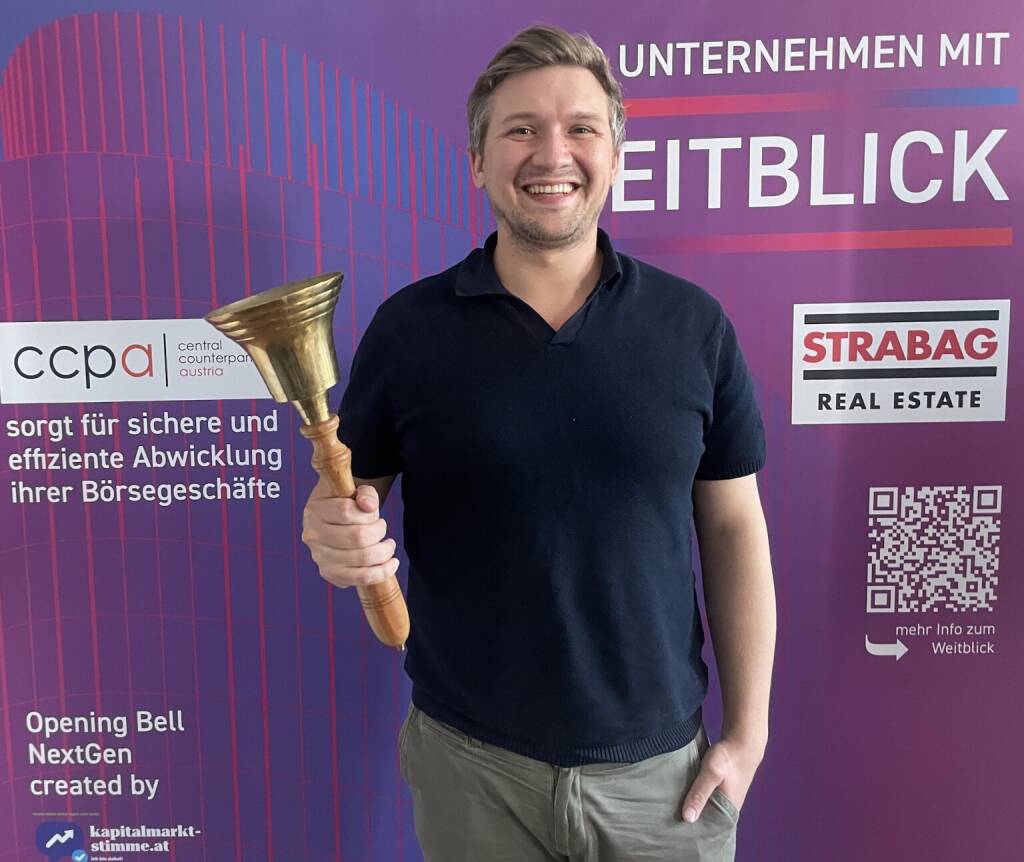 Frederic Esters läutet die Opening Bell für Montag. Der Chef der YES Investmedia GmbH bastelt gerade an meiner KI-Stimme (18.05.2026) 