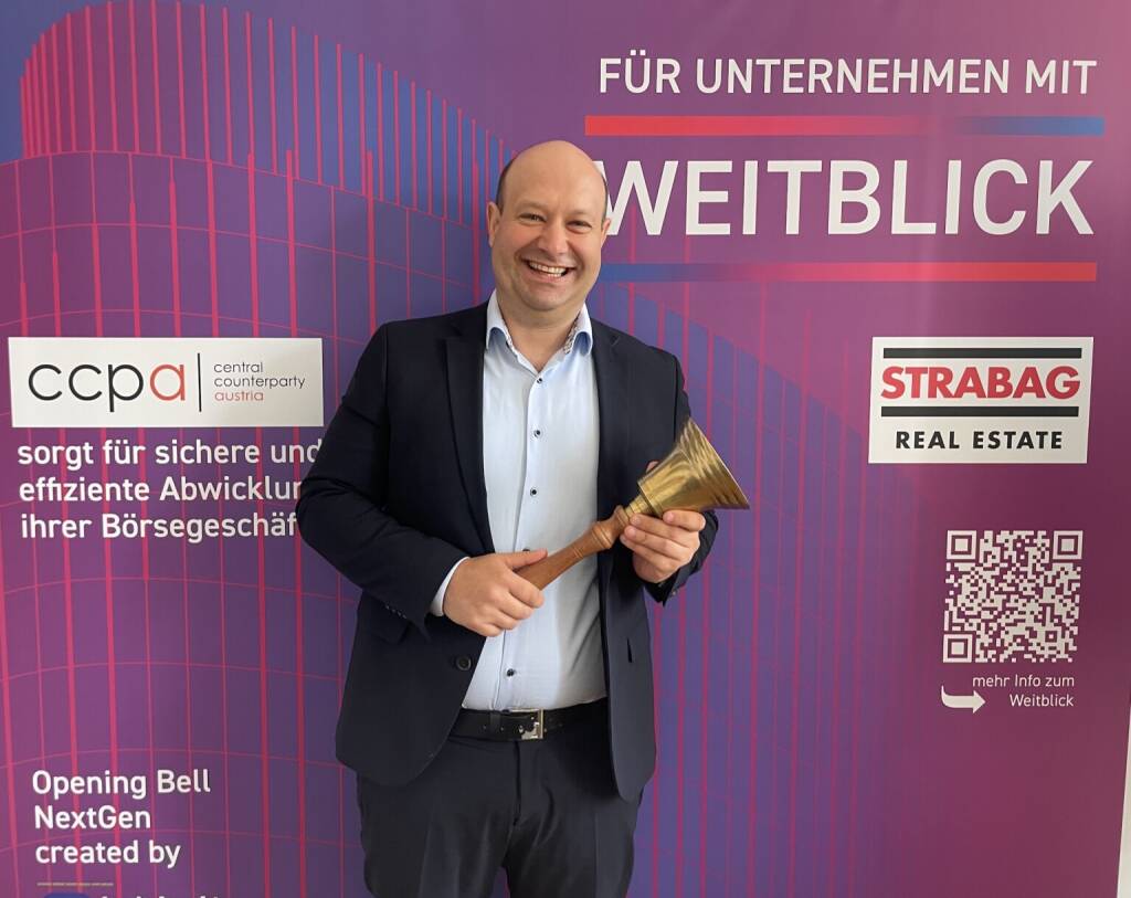 Bernhard Haas läutet die Opening Bell für Mittwoch. Der Senior Fondsmanager bei der Erste Asset Management war einer der Gäste für unseren zweiten Monthly Main Event, die 90minütige Aufnahme wird am Samstag im Hauptabendprogramm gesendet (20.05.2026) 