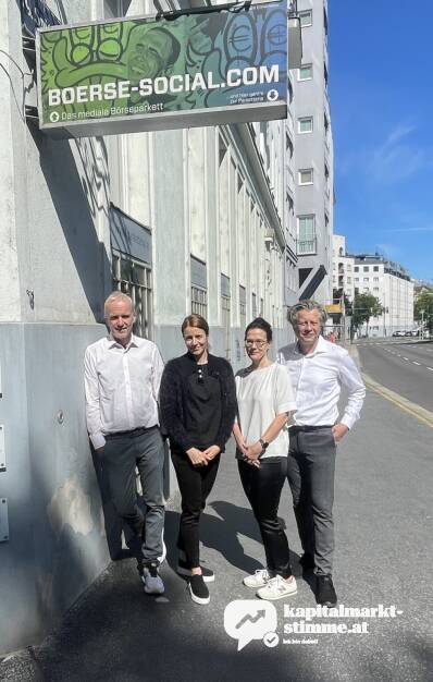 Das Stammteam vor 15 Jahren: Christian Drastil, Christine Petzwinkler, Bettina Schragl, Robert Gillinger (31.05.2026) 
