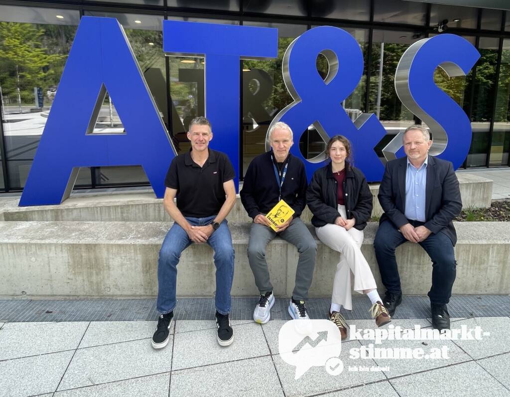 Bei AT&S: Markus Leitgeb, Jana Tiffner, Gerald Reischl (31.05.2026) 