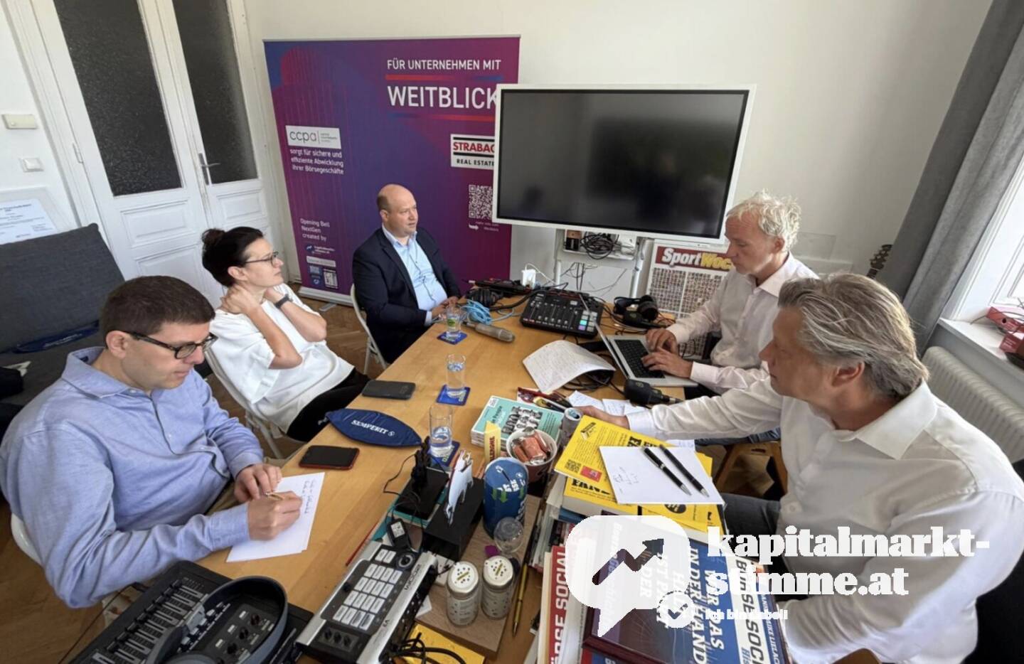 Monthly Main Event 2: Stefan Marin, Bettina Schragl, Bernhard Haas, Christian Drastil, Robert Gillinger