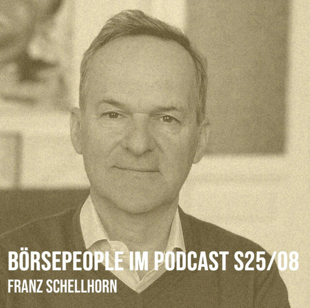 https://open.spotify.com/episode/2DpVOoojaKVFDNcihSpgXR
Börsepeople im Podcast S25/08: Franz Schellhorn - <p>Franz Schellhorn ist Leiter der Denkfabrik Agenda Austria. Wir starten mit einer Schihauptschule mit legendären Mitschülerinnen wie Petra Kronberger (Klassenkollegin) sowie Ulrike Maier (unvergessen) und gehen weiter zur CA-BV ebenfalls mit grossen Namen. Nach langen Jahren bei der Presse kam es  2013 zur Agenda Austria und Franz erzählt die spannende Gründungsgeschichte. Tja, und dann gibt es viele viele Themen wie Wirtschaft in den Schulbüchern vs. Österreichische Schule; Rechnungen, die sich nicht ausgehen, Länder, von denen man lernen kann, Unabhängigkeit, Freiheit, Avenir Suisse bzw. Federico Sturzenegger, Javier Milei und Philipp Bagus. <br>
<br>
<a href=https://www.agenda-austria.at target=_blank>https://www.agenda-austria.at</a><br>
Börsepeople Philipp Bagus: <a href=https://audio-cd.at/page/podcast/7758/ target=_blank>https://audio-cd.at/page/podcast/7758/</a><br>
<br>
About: Die Serie Börsepeople des Podcasters Christian Drastil, der im Q4/24 in Frankfurt als Finfluencer & Finanznetworker #1 Austria ausgezeichnet wurde, findet im Rahmen von <a href=http://www.audio-cd.at target=_blank>http://www.audio-cd.at</a> und dem Podcast Audio-CD.at Indie Podcasts statt. Es handelt sich dabei um typische Personality- und Werdegang-Gespräche. Die Anniversary Season 25 wird nach davor 24 Seasons mit fixen Presentern und insgesamt 574 Folgen (seit 2022 jeden Montag, Mittwoch und Freitag) nun für eine Freestyle-Phase ohne fixe Sendetermine sorgen, die bis Ende Sommer dauert. Als Nebeneffekt soll die Logistik rund um Drastils Fanboy-Buch, vgl. <a href=http://www.christian-drastil.com target=_blank>http://www.christian-drastil.com</a> , erleichtert werden. Welcher der meistgehörte Börsepeople Podcast ist, sieht man unter <a href=http://www.audio-cd.at/people target=_blank>http://www.audio-cd.at/people.</a> Der Zwischenstand des laufenden Rankings ist tagesaktuell um 12 Uhr aktualisiert.<br>
<br>
Bewertungen bei Apple (oder auch Spotify) machen mir Freude: <a href=http://www.audio-cd.at/spotify target=_blank>http://www.audio-cd.at/spotify</a> , <a href=http://www.audio-cd.at/apple target=_blank>http://www.audio-cd.at/apple</a> .<br>
</p> (03.06.2026) 