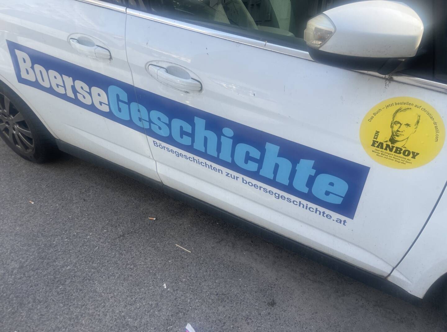 Fanboy Buch mit Boersegeschichte