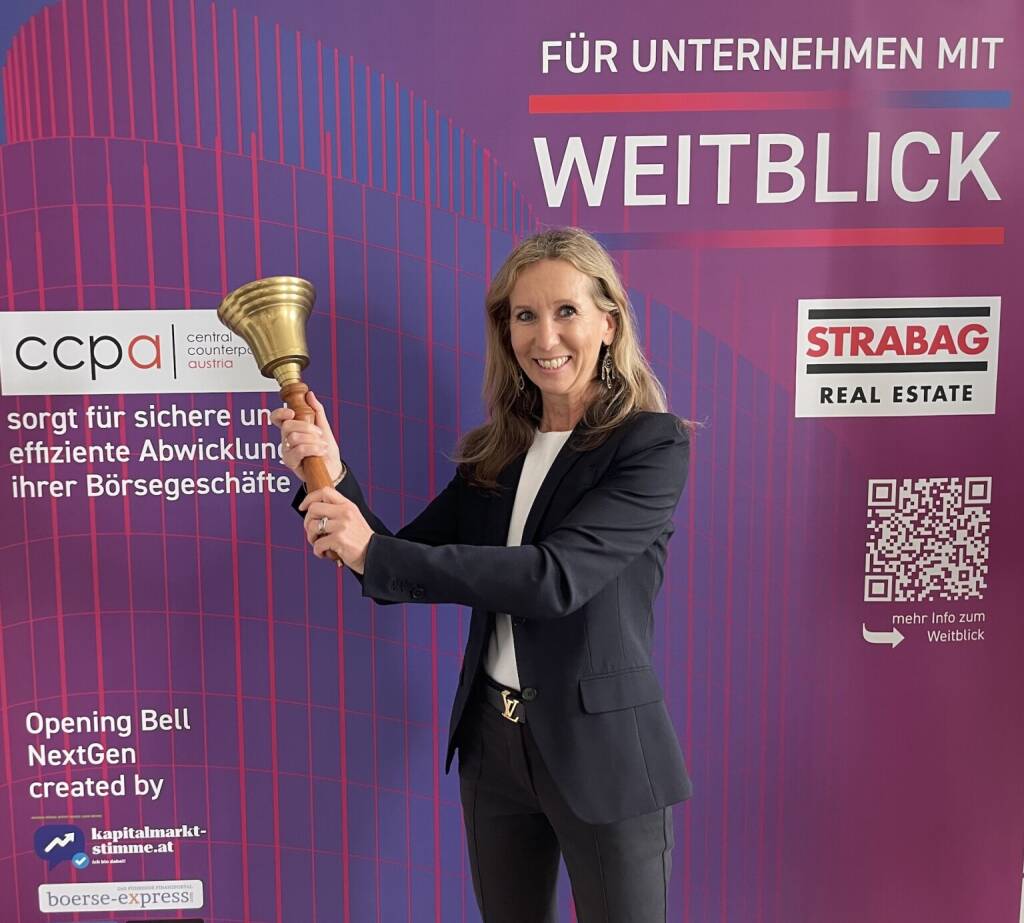 Ute Greutter läutet die Opening Bell für Donnerstag. Ihre UKcom Finance wächst weiter als Boutique für IR- und IPO-Beratung ergänzt um Financial Literacy (11.06.2026) 