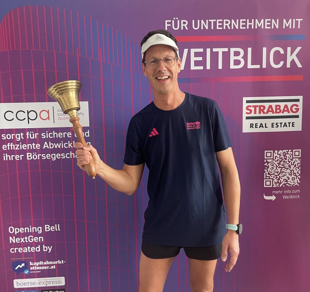 Christian Scheid läutet die Opening Bell für Montag. Mit dem Jurychef des Zertifikate Award Austria gab es zum Abschluss der Zertifikate Woche noch einen zügigen Plauderlauf (15.06.2026) 