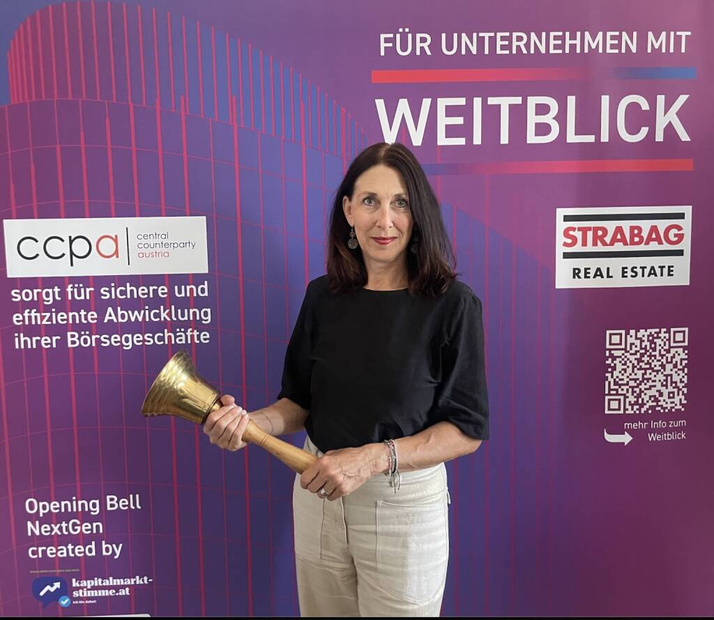 Sabina Haas läutet die Opening Bell für Montag. Die langjährige Marktdatenmanagerin der Wiener Börse berät u.a. auch Leute aus der Finanzmarktbranche bei beruflicher Neuorientierung und Veränderung ... (29.06.2026) 