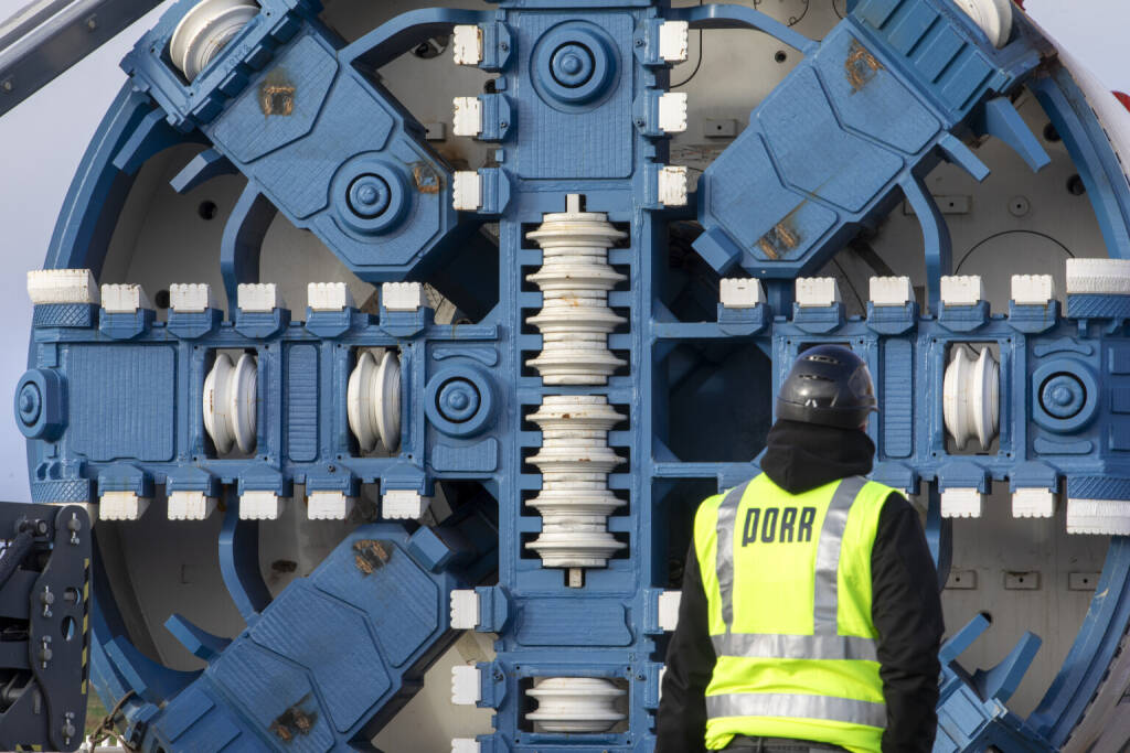 Beim Tunnelbau der Elbquerung erfolgte der Durchschlag auf der niedersächsischen Seite der Elbe © PORR, &copy; Aussender (30.06.2026) 