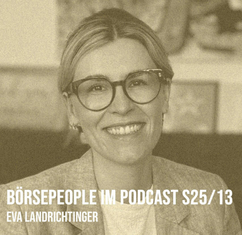 https://open.spotify.com/episode/2MA5KyAXHiCDs3IytKPd4x
Börsepeople im Podcast S25/13: Eva Landrichtinger - <p>Eva Landrichtinger ist Geschäftsführerin der Bundessparte Bank & Versicherung in der Wirtschaftskammer Österreich. Die gebürtige Linzerin studierte in Wien Jus und war mehr als 7 Jahre in der Bundespolitik tätig, der Weg führte sie vom Bundesministerium für Wissenschaft, Forschung und Wirtschaft über das Bundeskanzleramt bis hin zur Aufgabe als Kabinettschefin und dann Generalsekretärin im Bundesministerium für Arbeit und Wirtschaft (BMAW). Jetzt ist sie in der WKO für eben Banken und Versicherungen zuständig (der Newsletter ihrer Sparte ist ein grosser Tipp) und da können wir über ein spannendes Aufgabengebiet mit hoher Börserelevanz sprechen. Ich frage Eva auch, ob sie selbst investiert, zu ihren Aufsichtsjobs bei der FMA und der Schönbrunn Group. Zum geliebten Laufsport hat sie finally eine schöne (Familien)Geschichte. <br>
<br>
<a href=https://www.wko.at/oe/bank-versicherung/start target=_blank>https://www.wko.at/oe/bank-versicherung/start</a> <br>
Börsepeople Margarete Schramböck: <a href=https://audio-cd.at/page/podcast/5023 target=_blank>https://audio-cd.at/page/podcast/5023</a><br>
Börsepeople Anna Muri: <a href=https://audio-cd.at/page/podcast/6953 target=_blank>https://audio-cd.at/page/podcast/6953</a><br>
<br>
About: Die Serie Börsepeople des Podcasters Christian Drastil, der im Q4/24 in Frankfurt als Finfluencer & Finanznetworker #1 Austria ausgezeichnet wurde, findet im Rahmen von <a href=http://www.audio-cd.at target=_blank>http://www.audio-cd.at</a> und dem Podcast Audio-CD.at Indie Podcasts statt. Es handelt sich dabei um typische Personality- und Werdegang-Gespräche. Die Anniversary Season 25 wird nach davor 24 Seasons mit fixen Presentern und insgesamt 574 Folgen (seit 2022 jeden Montag, Mittwoch und Freitag) nun für eine Freestyle-Phase ohne fixe Sendetermine sorgen, die bis Ende Sommer dauert. Als Nebeneffekt soll die Logistik rund um Drastils Fanboy-Buch, vgl. <a href=http://www.christian-drastil.com target=_blank>http://www.christian-drastil.com</a> , erleichtert werden. Welcher der meistgehörte Börsepeople Podcast ist, sieht man unter <a href=http://www.audio-cd.at/people target=_blank>http://www.audio-cd.at/people.</a> Der Zwischenstand des laufenden Rankings ist tagesaktuell um 12 Uhr aktualisiert.<br>
<br>
Bewertungen bei Apple (oder auch Spotify) machen mir Freude: <a href=http://www.audio-cd.at/spotify target=_blank>http://www.audio-cd.at/spotify</a> , <a href=http://www.audio-cd.at/apple target=_blank>http://www.audio-cd.at/apple</a> .<br>
</p> (02.07.2026) 