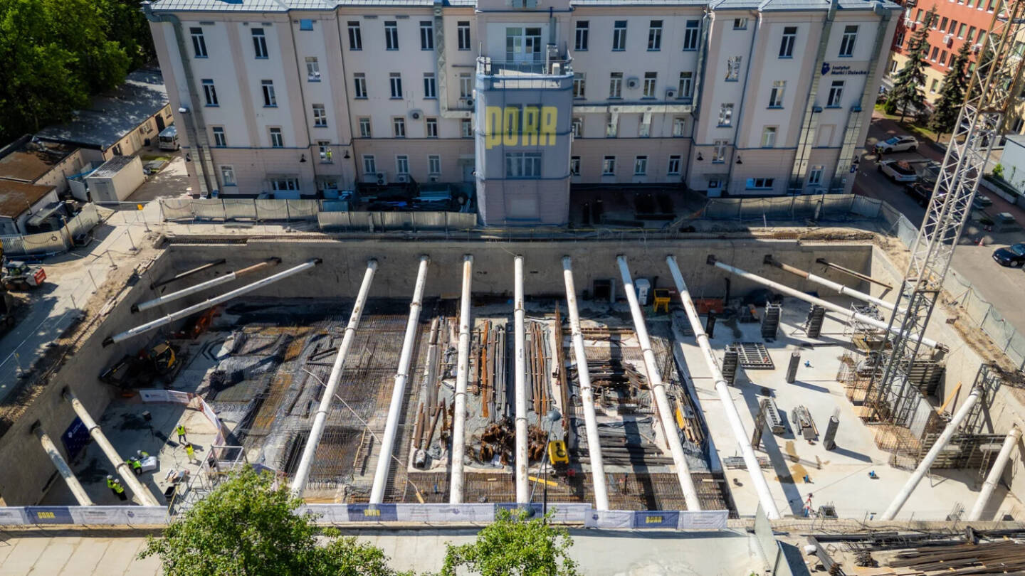 PORR Healthcare baut Gesundheitsinfrastruktur von morgen: im Bild: Mutter-Kind-Institut in Warschau: Die PORR realisiert dabei den gesamten Leistungsumfang einschlie&szlig;lich Lieferung und Installation hochspezialisierter Medizintechnik. Credit: Porr